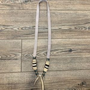 🌾Artisan Antler Fork Necklace